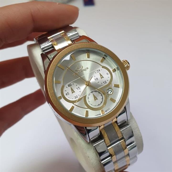 ساعت مچی ست مردانه و زنانه الگانس بدنه استیل elegance